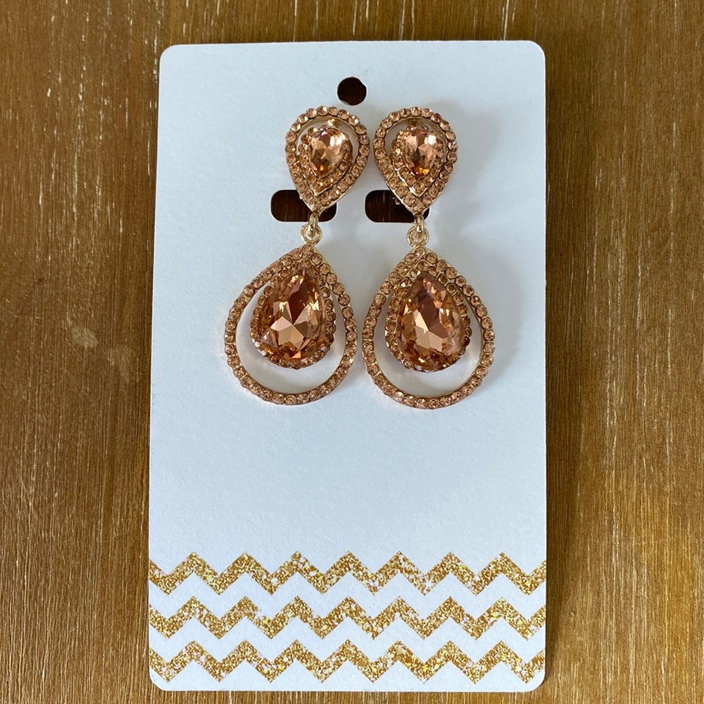 Prom, special occasion, or just sassy clip on earrings